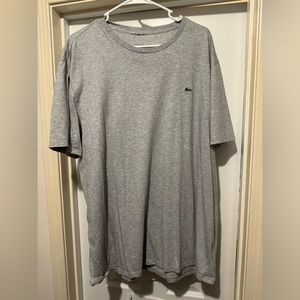 Grey Lacoste shirt!
